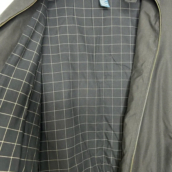 Polo by Ralph Lauren Black Windbreaker Harrington Jacket - Picture 5 of 8